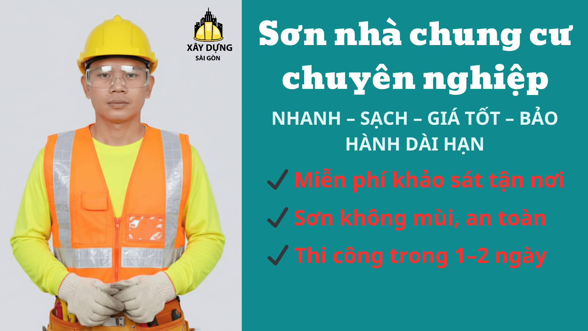 Dịch Vụ Sơn Căn Hộ, Nhà Chung Cư Trọn Gói TPHCM